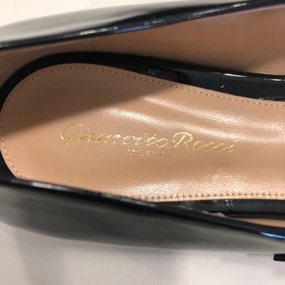 Gianvito Rossi - Black Patent leather flats - Picture 3 of 3